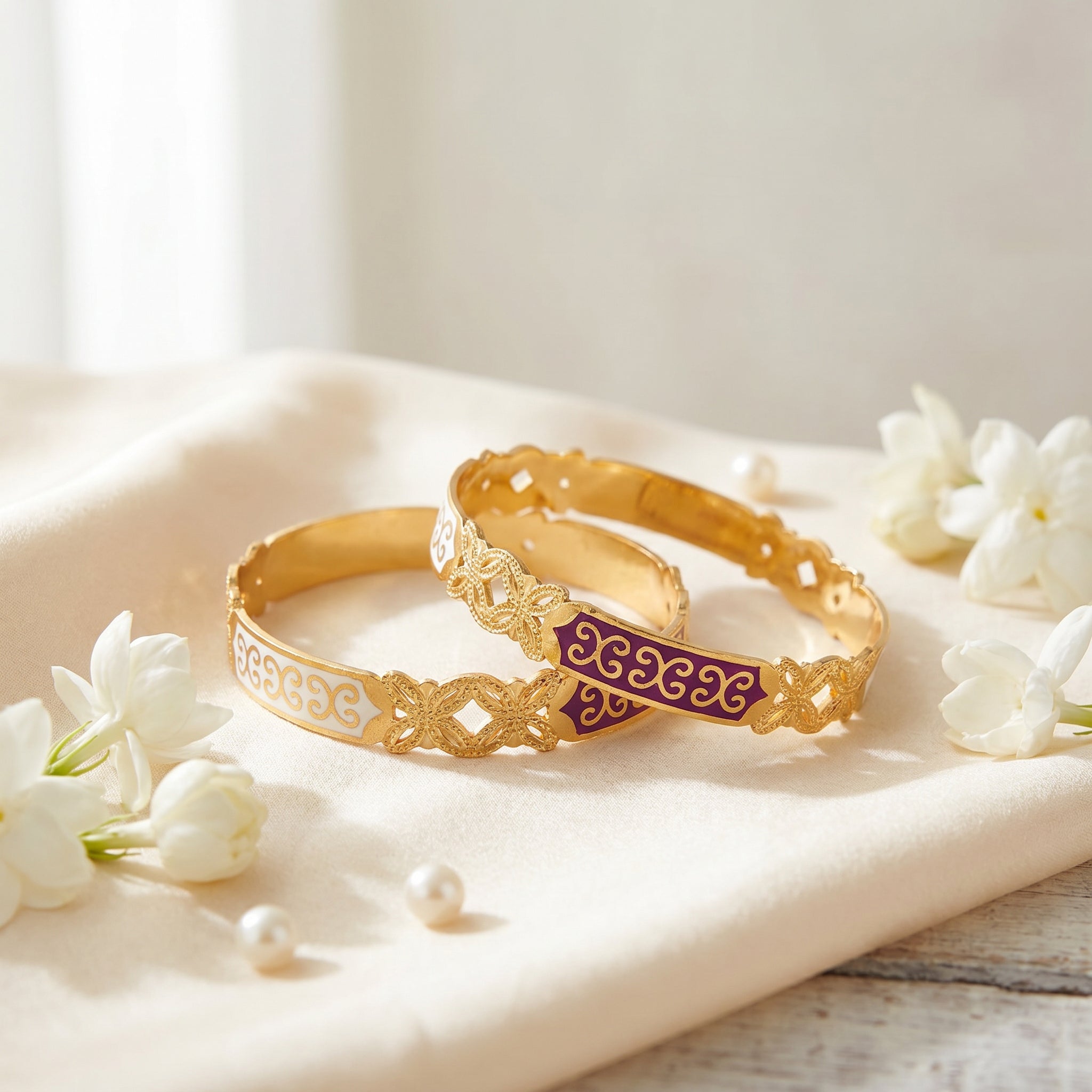 G BANGLES-22KT
