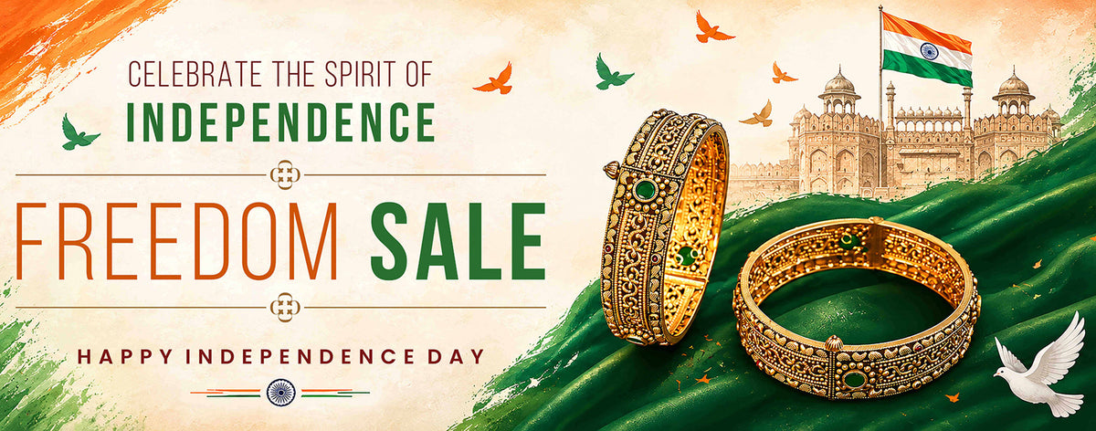 Happy Independence Day 2026: Celebrate Freedom Sale with Traditional Gold Jewellery