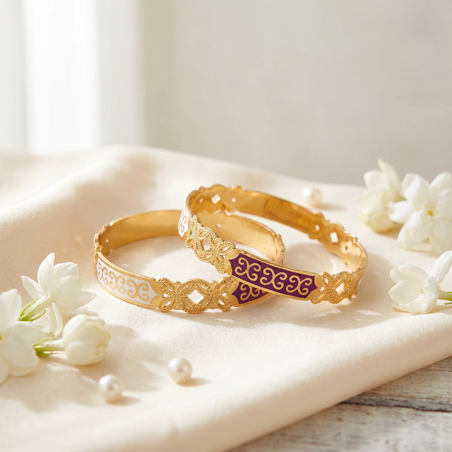 G BANGLES-22KT